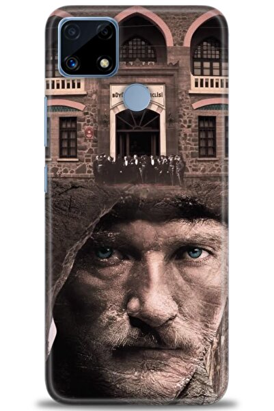 kılıfevreni غطاء متوافق مع هاتف Realme C25S A+ Plus غطاء HD مطبوع - غطاء من ا...