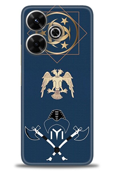 kılıfevreni جراب متوافق مع هاتف Xiaomi Redmi 13 4G A+ Plus + واقي شاشة سيرامي...