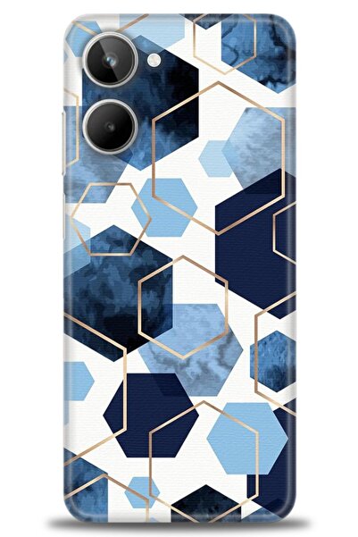 realme 10 حافظة A+ Plus متوافقة مع 4G + واقي شاشة سيراميك غير قابل للكسر - 324