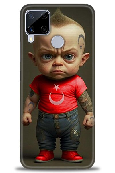 kılıfevreni غطاء متوافق مع هاتف Realme C15 A+ Plus غطاء HD مطبوع - غطاء من ال...
