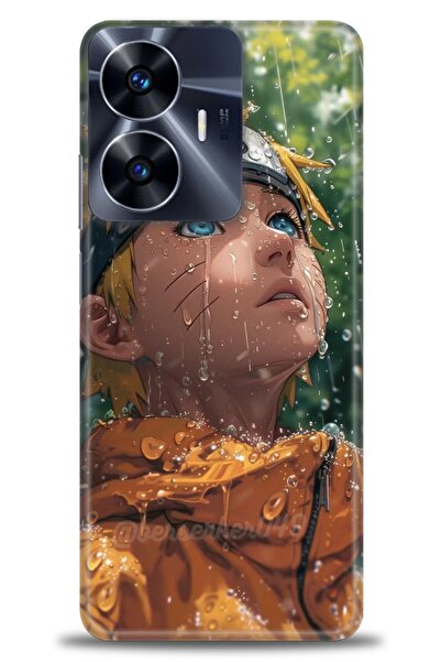 realme حافظة A+ Plus متوافقة مع شبكة الجيل الرابع C55 + واقي شاشة من السيرامي...