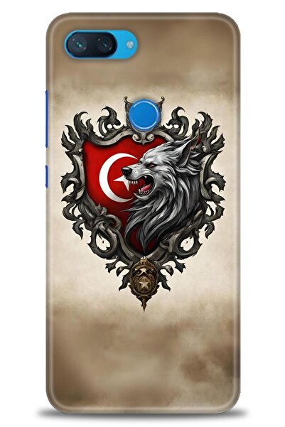 kılıfevreni غطاء متوافق مع هاتف Xiaomi Mi 8 Lite A+ Plus غطاء HD مطبوع - غطاء...