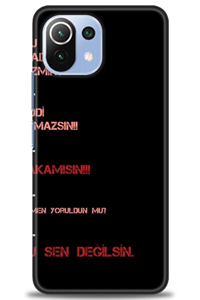 kılıfevreni غطاء متوافق مع هاتف Xiaomi Mi 11 Lite A+ Plus غطاء HD مطبوع - غطا...