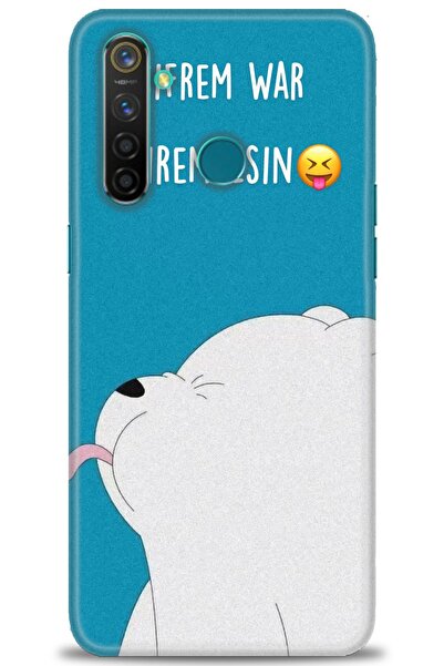 realme حافظة A+ Plus متوافقة مع 5 Pro + واقي شاشة سيراميك غير قابل للكسر - 152