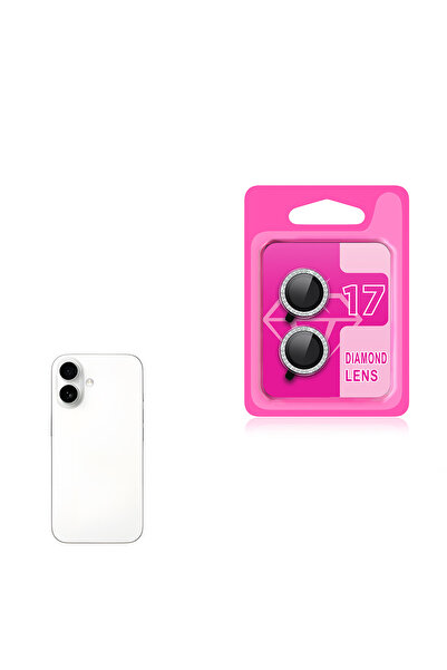 BUTAM BİLİŞİM iPhone 17 Zore Cl-06 Camera Lens Protector - Silver