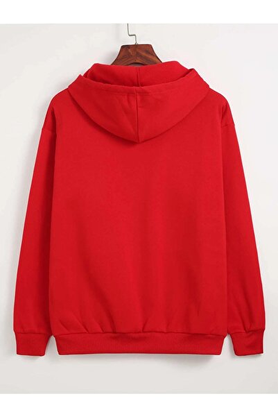 LAPS Unisex Los Angeles Kangaroo Pocket Oversize Hooded Sweatshirt