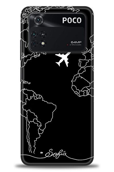 kılıfevreni جراب متوافق مع هاتف Xiaomi Poco M4 Pro 4G A+ Plus + واقي شاشة سير...