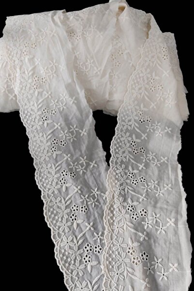 DUAYEN Pamuk Fisto Dantel gönül bağı Desen 1 Metre