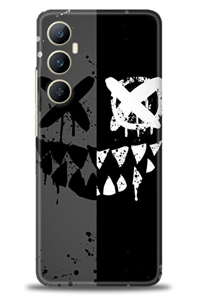 realme حافظة A+ Plus متوافقة مع شبكة الجيل الرابع C65 + واقي شاشة سيراميك غير...