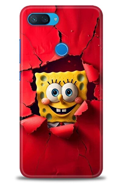 kılıfevreni غطاء متوافق مع هاتف Xiaomi Mi 8 Lite A+ Plus غطاء HD مطبوع - غطاء...