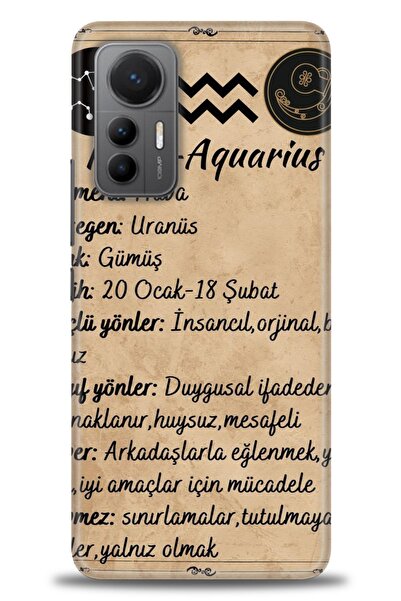 kılıfevreni غطاء متوافق مع هاتف Xiaomi Mi 12 Lite A+ Plus HD مطبوع - غطاء من ...