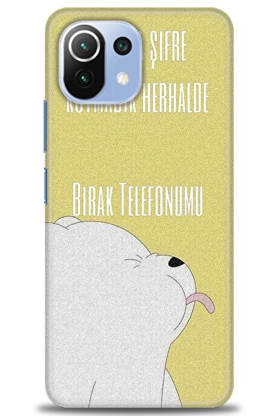 kılıfevreni غطاء متوافق مع هاتف Xiaomi Mi 11 Lite A+ Plus غطاء HD مطبوع - غطا...