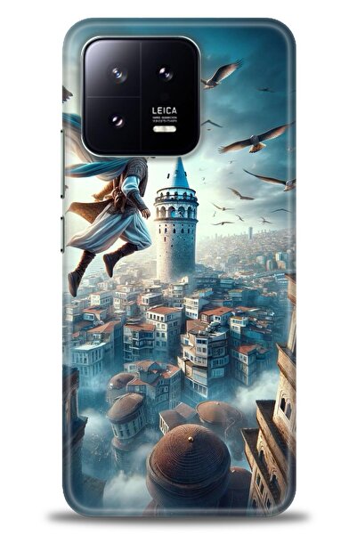 kılıfevreni حافظة متوافقة مع هاتف Xiaomi Mi 13 + واقي شاشة من السيراميك غير ق...