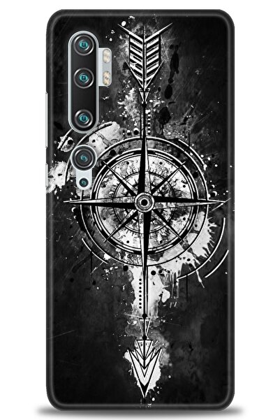 CaseMio Mi Note 10 Pro Uyumlu HD Kalite Silikon Kılıf + Maxi Kırılmaz Ekran K...