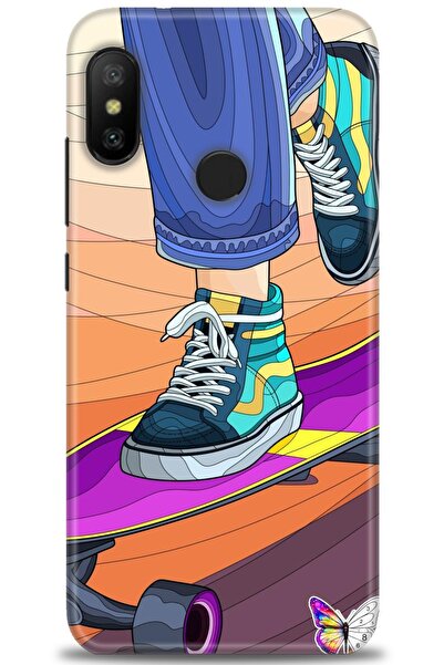 kılıfevreni غطاء متوافق مع هاتف Xiaomi Mi A2 Lite A+ Plus HD مطبوع - غطاء من ...