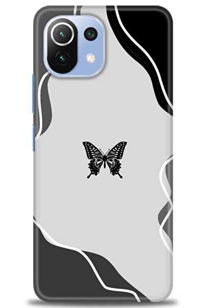 kılıfevreni غطاء متوافق مع هاتف Xiaomi Mi 11 Lite A+ Plus غطاء HD مطبوع - غطا...