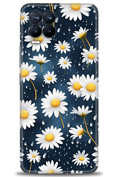 realme حافظة A+ Plus متوافقة مع 8 Pro + واقي شاشة سيراميك غير قابل للكسر - 132