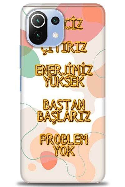 kılıfevreni غطاء متوافق مع هاتف Xiaomi Mi 11 Lite A+ Plus غطاء HD مطبوع - غطا...