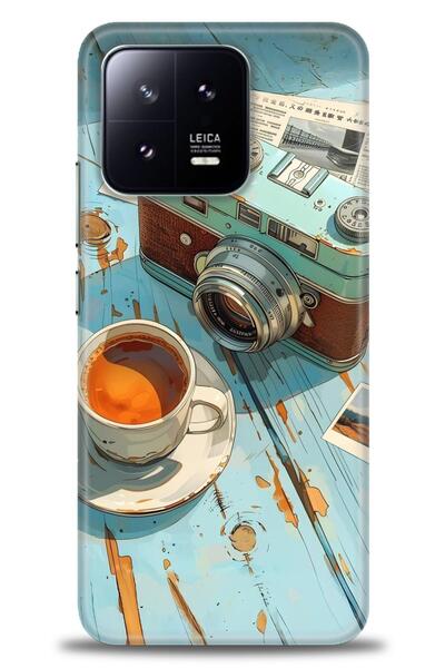 kılıfevreni جراب متوافق مع هاتف Xiaomi Mi 13 + واقي شاشة من السيراميك غير قاب...