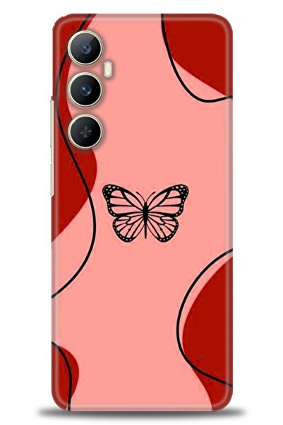 realme حافظة A+ Plus متوافقة مع شبكة الجيل الرابع C65 + واقي شاشة سيراميك غير...