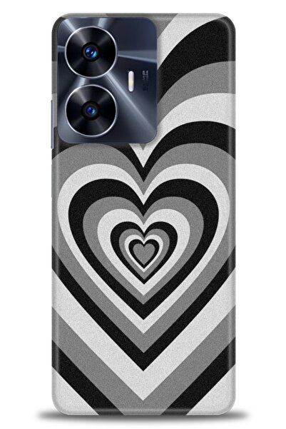 realme حافظة A+ Plus متوافقة مع شبكة الجيل الرابع C55 + واقي شاشة سيراميك غير...