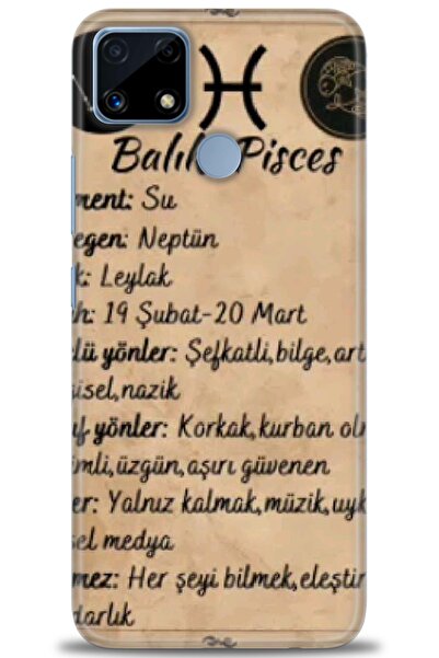 realme حافظة متوافقة مع A+ Plus + واقي شاشة من السيراميك غير قابل للكسر - 473