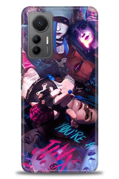 kılıfevreni غطاء متوافق مع هاتف Xiaomi Mi 12 Lite A+ Plus HD مطبوع - غطاء من ...