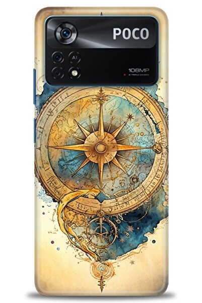 kılıfevreni غطاء متوافق مع هاتف Xiaomi Poco X4 Pro 5G A+ Plus غطاء HD مطبوع -...