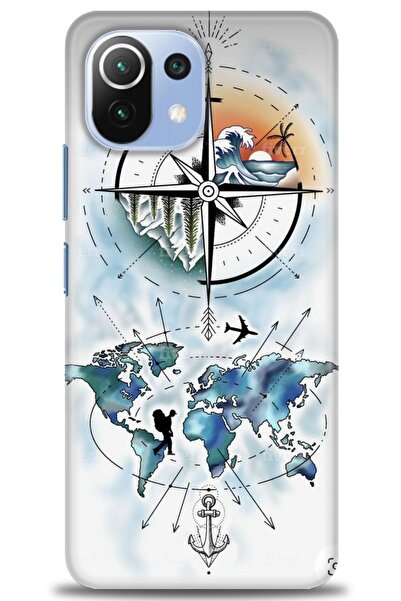 kılıfevreni غطاء متوافق مع هاتف Xiaomi Mi 11 Lite A+ Plus HD مطبوع - غطاء من ...