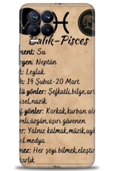 kılıfevreni غطاء متوافق مع هاتف Realme 8 A+ Plus غطاء HD مطبوع - غطاء من السي...