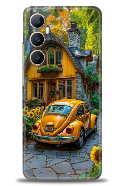 kılıfevreni جراب A+ Plus متوافق مع هاتف Realme C65 4G + واقي شاشة سيراميك غير...