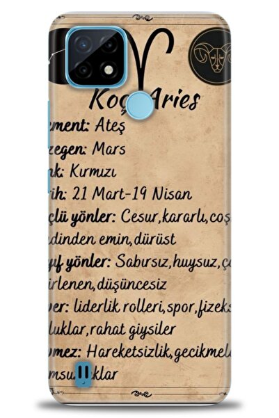 kılıfevreni غطاء متوافق مع هاتف Realme C21 A+ Plus غطاء HD مطبوع - غطاء من ال...