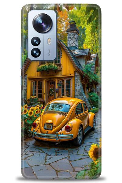 kılıfevreni حافظة متوافقة مع هاتف Xiaomi Mi 12 + واقي شاشة من السيراميك غير ق...