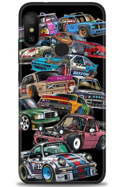 kılıfevreni غطاء متوافق مع هاتف Xiaomi Mi A2 Lite A+ Plus HD مطبوع - غطاء من ...