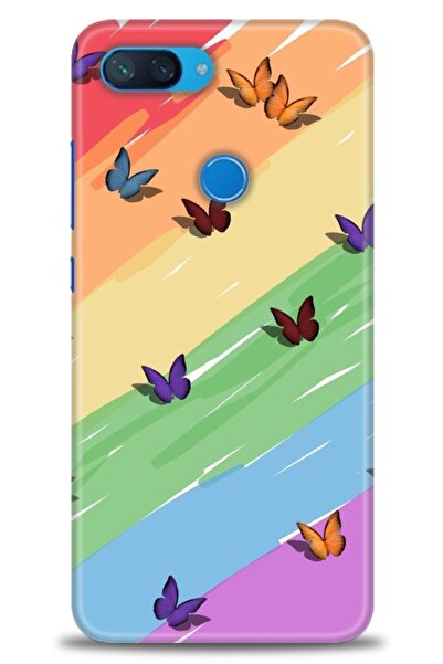 kılıfevreni غطاء متوافق مع هاتف Xiaomi Mi 8 Lite A+ Plus HD مطبوع - غطاء سيلي...