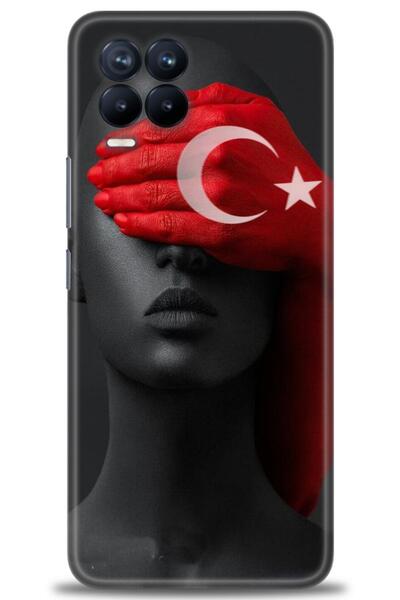 realme حافظة A+ Plus متوافقة مع 8 Pro + واقي شاشة سيراميك غير قابل للكسر - 246