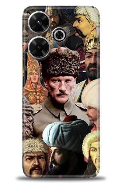 kılıfevreni جراب متوافق مع هاتف Xiaomi Redmi 13 4G A+ Plus + واقي شاشة سيرامي...