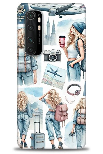 kılıfevreni جراب متوافق مع هاتف Xiaomi Mi Note 10 Lite + واقي شاشة من السيرام...