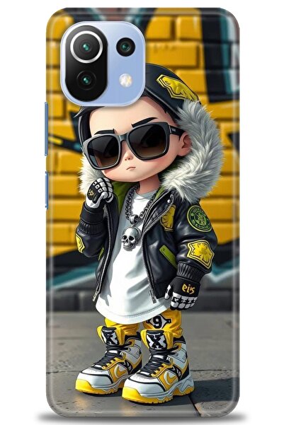 kılıfevreni غطاء متوافق مع هاتف Xiaomi Mi 11 Lite A+ Plus غطاء HD مطبوع - غطا...