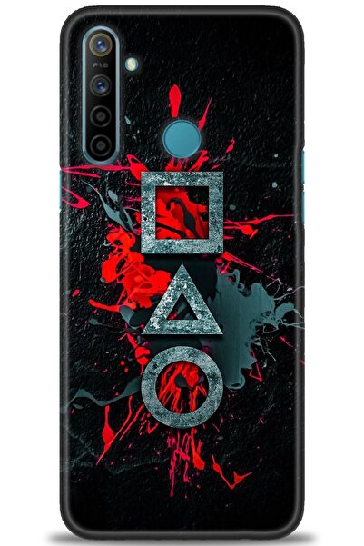 kılıfevreni غطاء متوافق مع هاتف Realme C3 A+ Plus غطاء HD مطبوع - غطاء من الس...