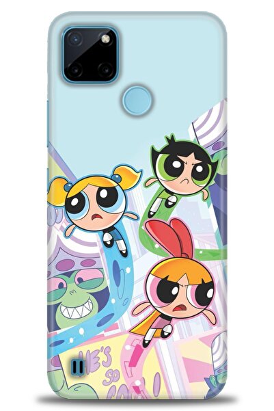 realme حافظة متوافقة مع A+ Plus + واقي شاشة من السيراميك غير قابل للكسر - 124