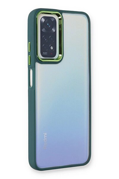 Khayra غطاء حماية لهاتف شاومي ريدمي نوت 11 برو - أخضر كاكي - (5796) - ESZAOC7641-3884