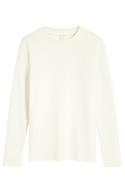 JSCO 9511 Ανδρικό φούτερ με λαιμόκοψη με βάση την βάφλα