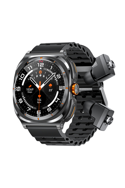 OEM TKYUAN IP67 Waterproof Earplug Smartwatch 2-in-1