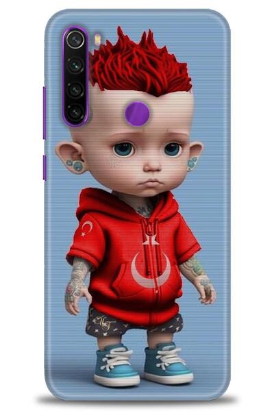 kılıfevreni جراب متوافق مع هاتف Xiaomi Redmi Note 8 A+ Plus + واقي شاشة سيرام...