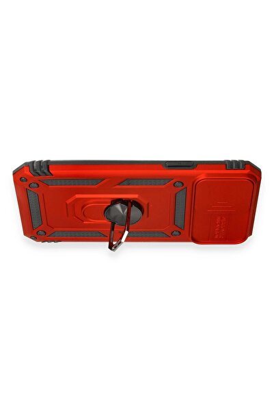 toyigoo iPhone 12 Pro Max Case Pars Silicone with Lens Ring - Red-(5796) - Tygo5965-2074