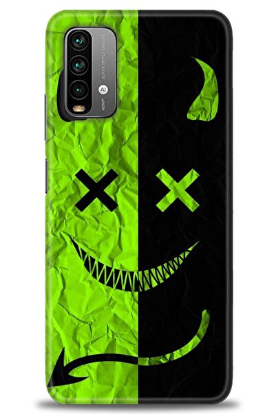 CaseMio Xiaomi Redmi 9T Uyumlu Kılıf HD Baskılı Kapak - Tasarım Silikon Kılıf...