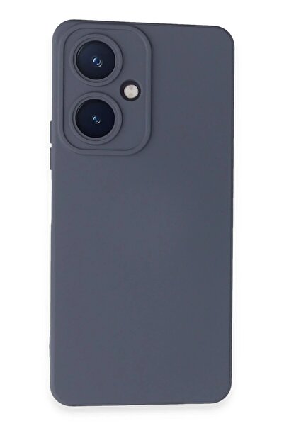 YAMAN MARKET حافظة فيفو Y27 من السيليكون المخملي الداخلي - رمادي-(5796) - NMRAKY7256-2890