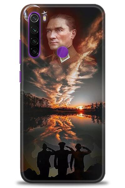 kılıfevreni جراب متوافق مع هاتف Xiaomi Redmi Note 8 A+ Plus + واقي شاشة من ال...