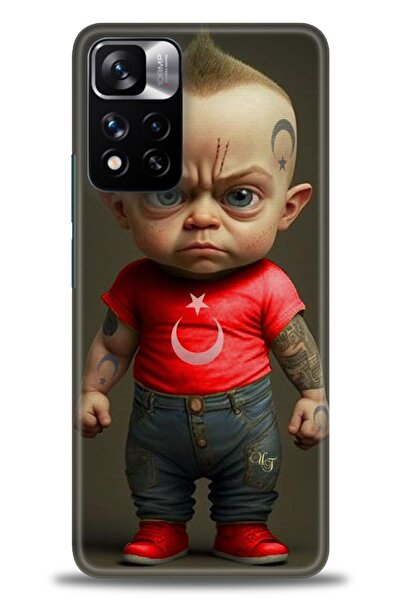 kılıfevreni غطاء متوافق مع هاتف Xiaomi Redmi Note 11 Pro Plus A+ Plus HD مطبو...